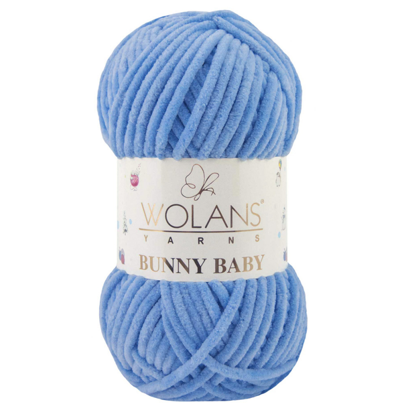 картинка Wolans BUNNY BABY-50 св.джинс от магазина Пряжа Макошь Ярославль