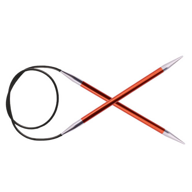 картинка Knit Pro Zing-Спицы круговые 40см*2.75мм 47064 от магазина Пряжа Макошь Ярославль
