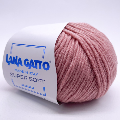 картинка Lana Gatto SUPER SOFT-14393 грязно-розовый от магазина Пряжа Макошь Ярославль