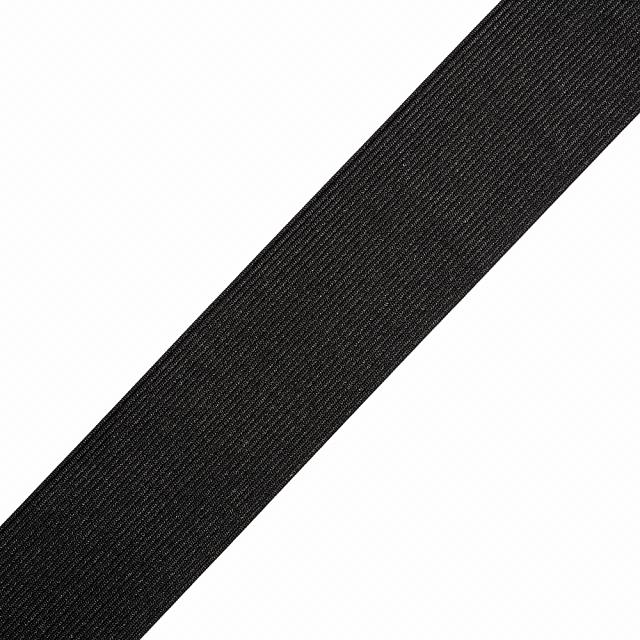 картинка Резинка эластичная вязанная-50мм цв.черный от магазина Пряжа Макошь Ярославль