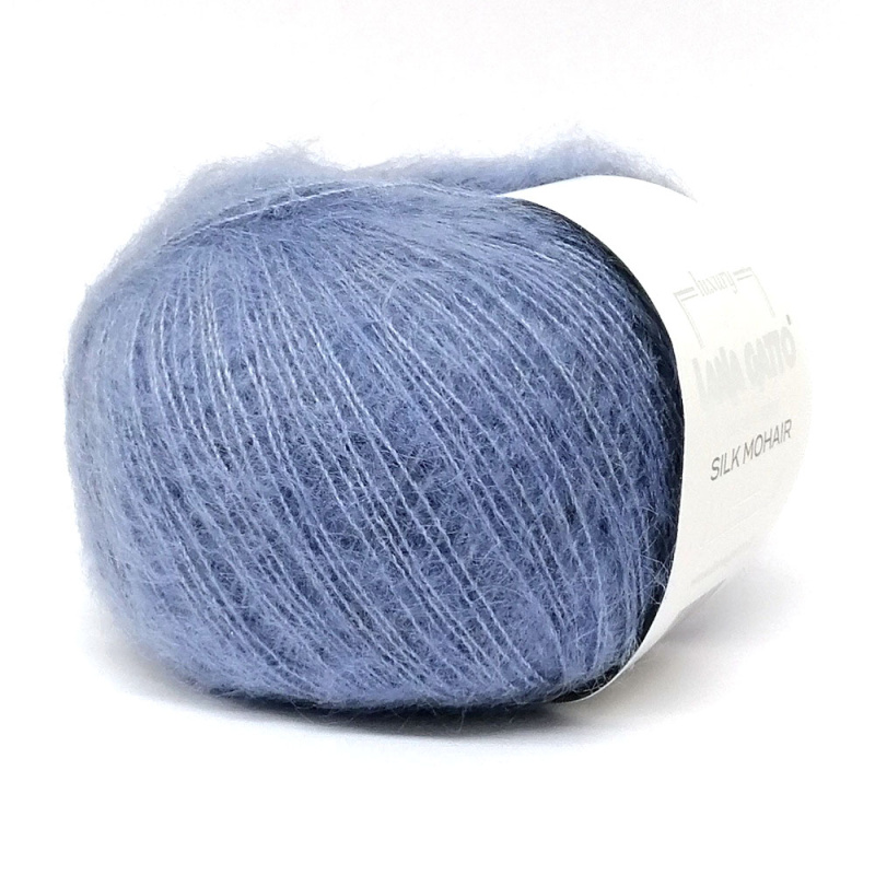 картинка Lana Gatto SILK MOHAIR-6034 цв.темный джинс от магазина Пряжа Макошь Ярославль