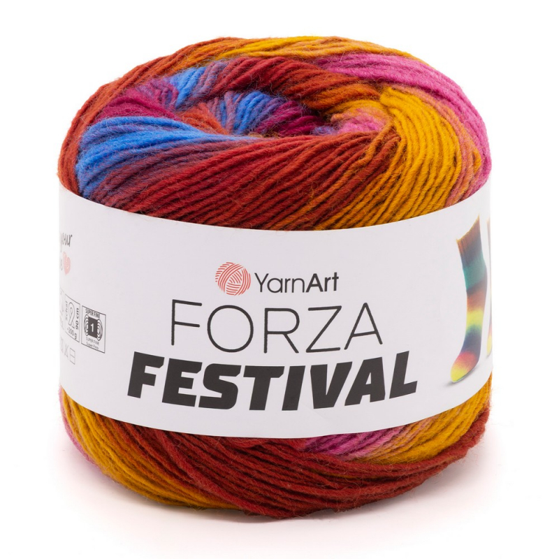 картинка ЯрнАрт FORZA FESTIVAL 2906 от магазина Пряжа Макошь Ярославль