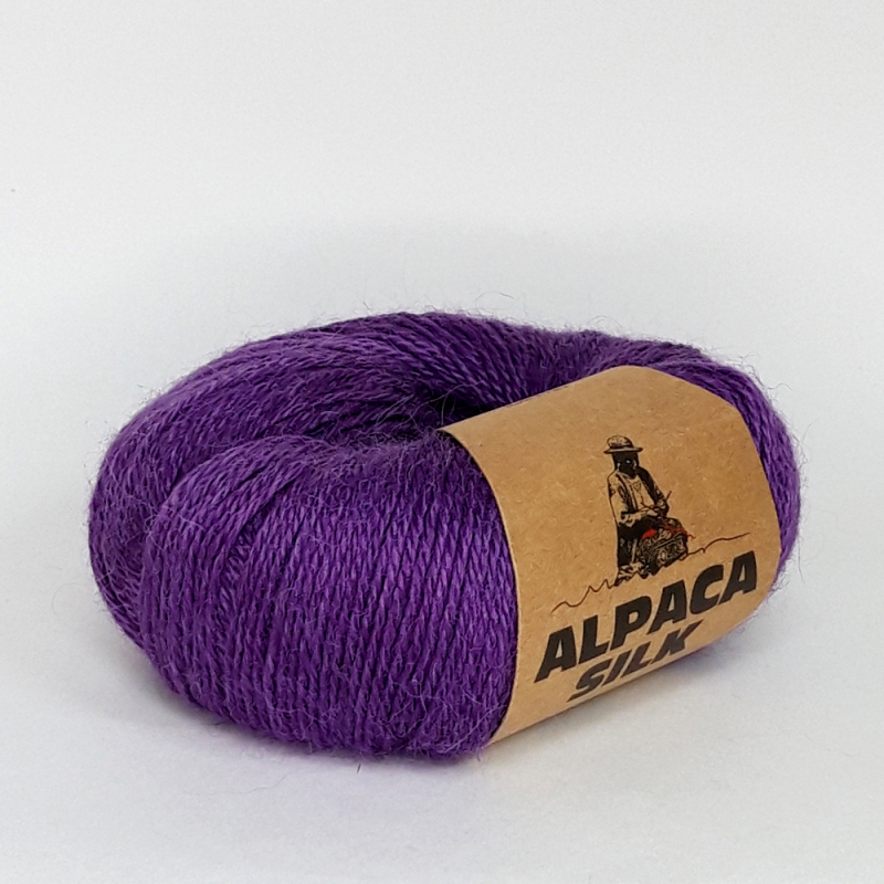 картинка Перу ALPACA SILK-1548 фиолетовый от магазина Пряжа Макошь Ярославль