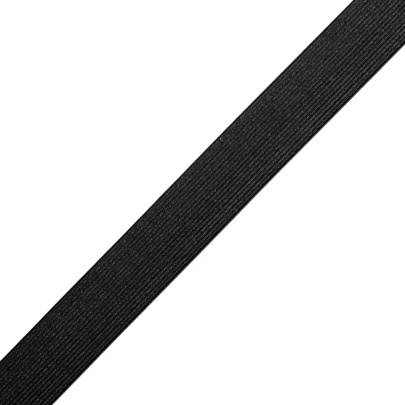 картинка Резинка эластичная вязанная-30мм цв.черный от магазина Пряжа Макошь Ярославль