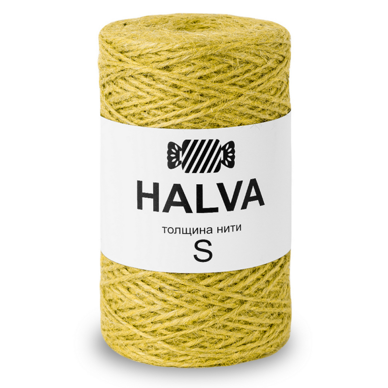 картинка Джут Halva S цв.лимонад от магазина Пряжа Макошь Ярославль