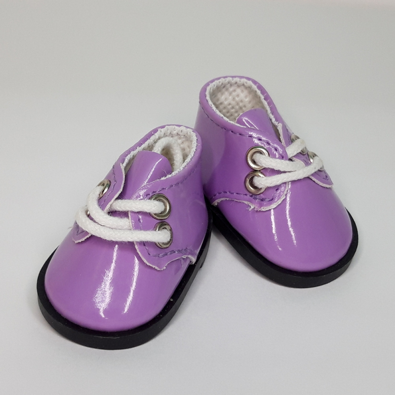 картинка Ботинки для кукол 5см цв.сиреневый от магазина Пряжа Макошь Ярославль