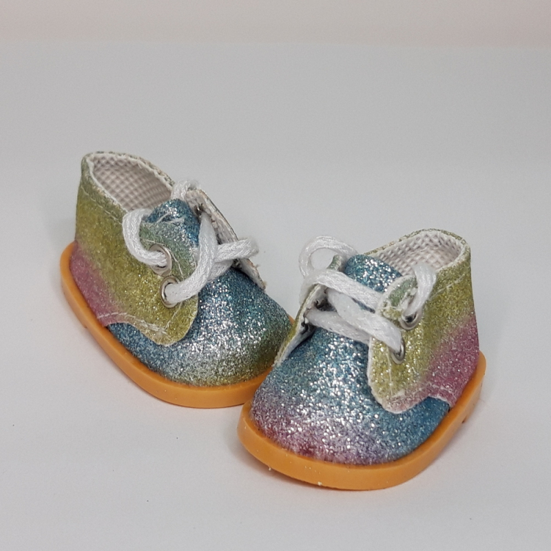 картинка Ботинки для кукол 5см цв.блестящие от магазина Пряжа Макошь Ярославль