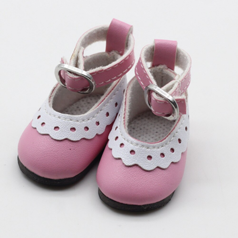 картинка Туфли для кукол 3,8-4см цв.розовый от магазина Пряжа Макошь Ярославль