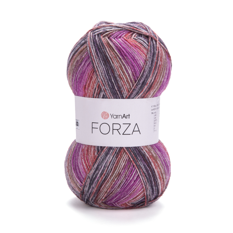 картинка ЯрнаАрт FORZA-2601 красно-розовый от магазина Пряжа Макошь Ярославль