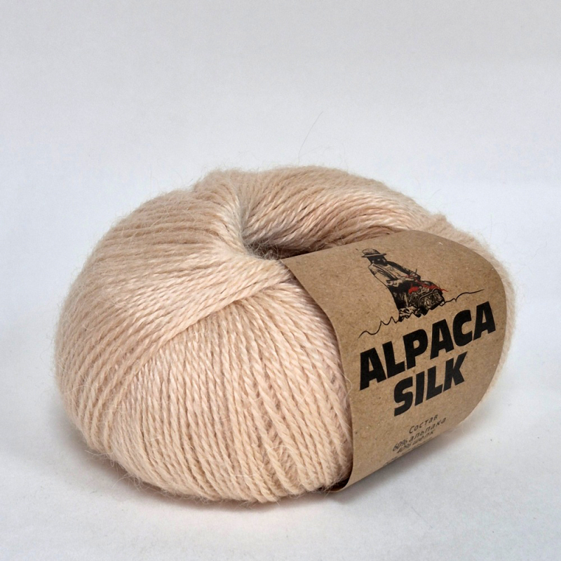 картинка Перу ALPACA SILK-2309 бежевый от магазина Пряжа Макошь Ярославль