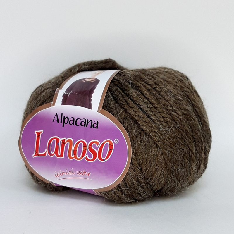 картинка Lanoso АЛЬПИКАНА-3006 табак от магазина Пряжа Макошь Ярославль