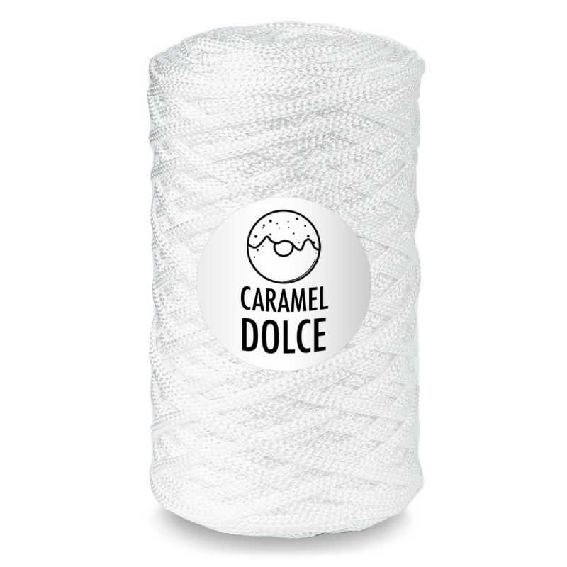 картинка Шнур полиэфирный Caramel DOLCE цв.безе от магазина Пряжа Макошь Ярославль