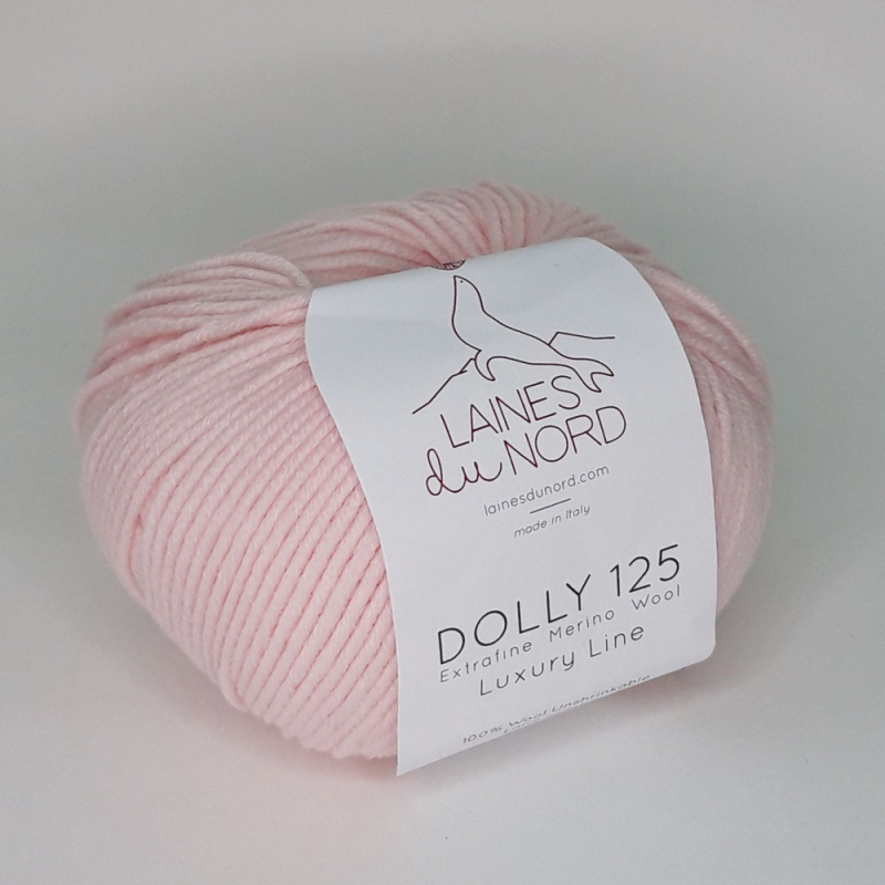 картинка Laines du Nord DOLLY 125 цв.05-нежно-розовый от магазина Пряжа Макошь Ярославль