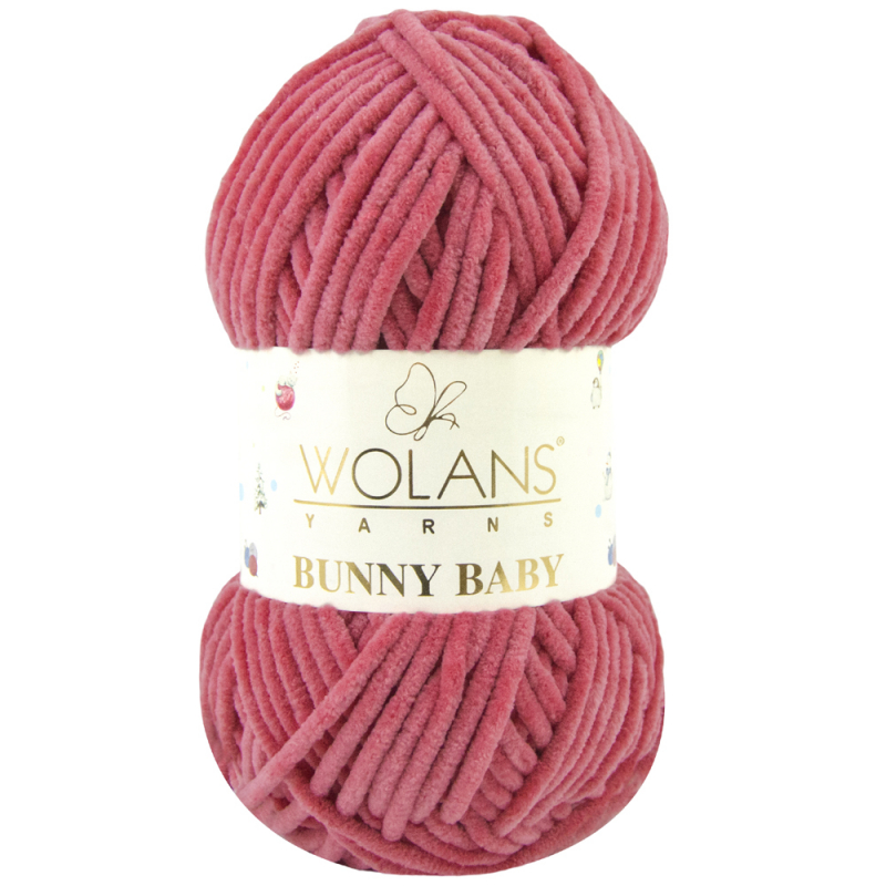 картинка Wolans BUNNY BABY-51 брусничный от магазина Пряжа Макошь Ярославль