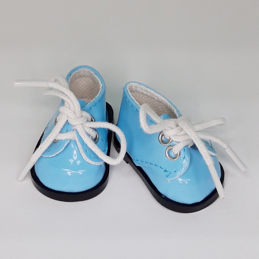 картинка Ботинки для кукол 5см цв.голубой от магазина Пряжа Макошь Ярославль
