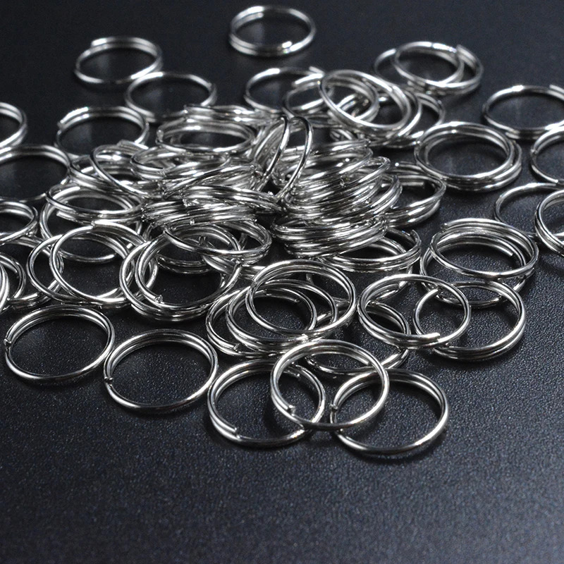 картинка Кольцо соединительное двойное 6х0,7мм-20шт цв.серебро от магазина Пряжа Макошь Ярославль