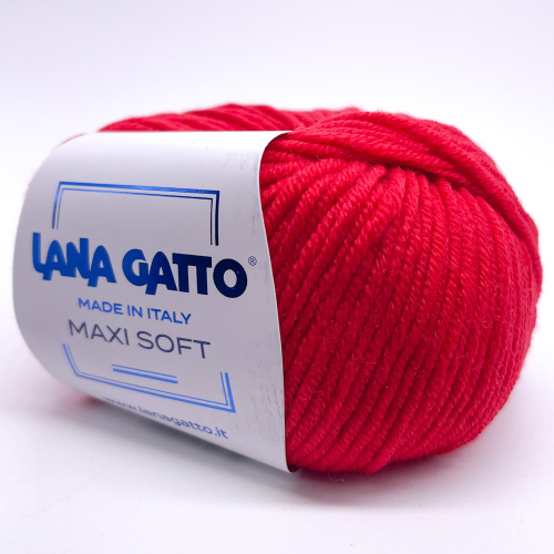 картинка Lana Gatto MAXI SOFT-10095 красный от магазина Пряжа Макошь Ярославль