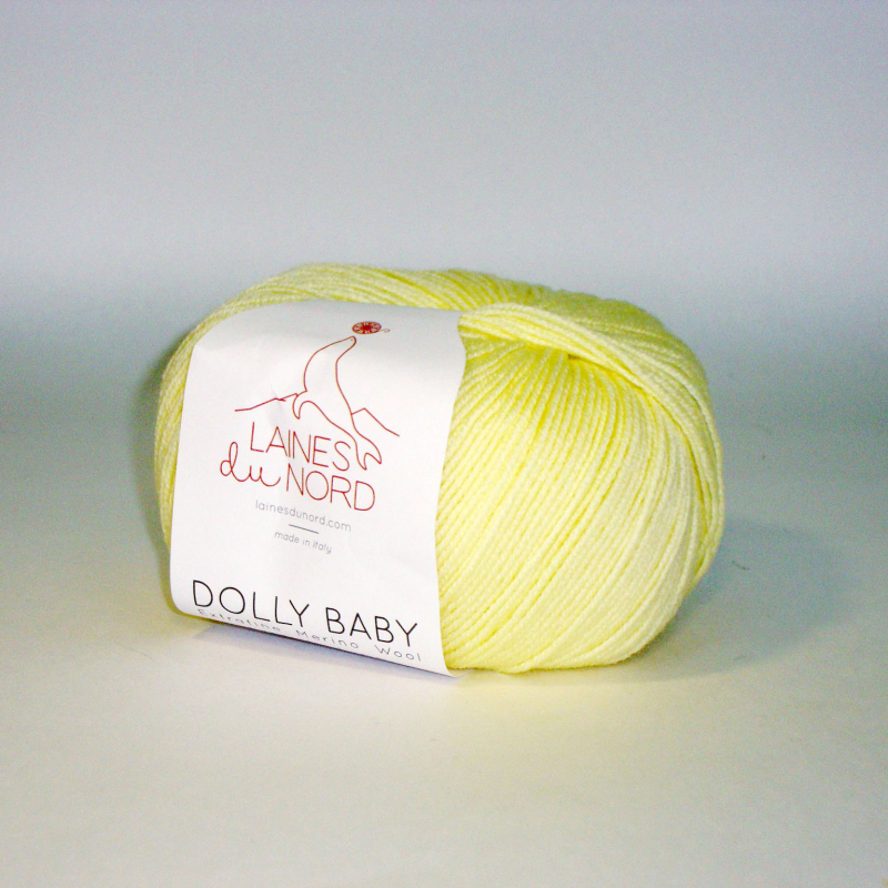 картинка Laines du Nord DOLLY BADY-004 нежно-желтый от магазина Пряжа Макошь Ярославль