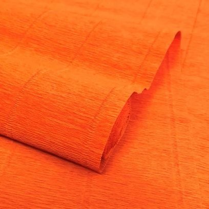 картинка Бумага гофрированная 50х250см цв.оранжевый от магазина Пряжа Макошь Ярославль