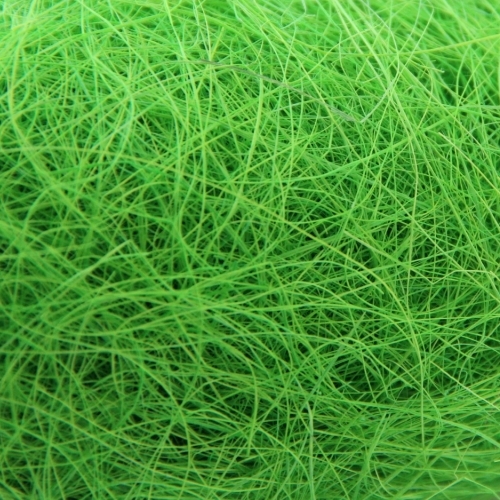 картинка Сизалевое волокно-100гр цв.зеленый от магазина Пряжа Макошь Ярославль
