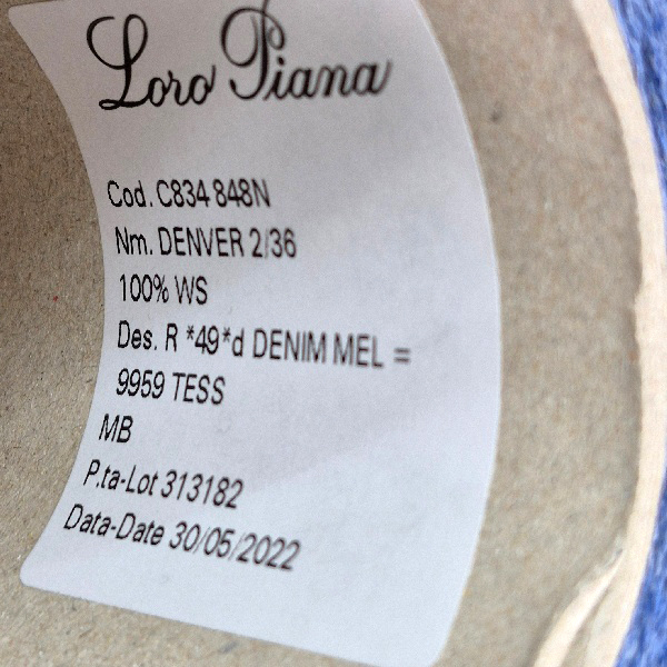 картинка Loro Piana  DENVER -100% кашемир  цв.джинсовый от магазина Пряжа Макошь Ярославль